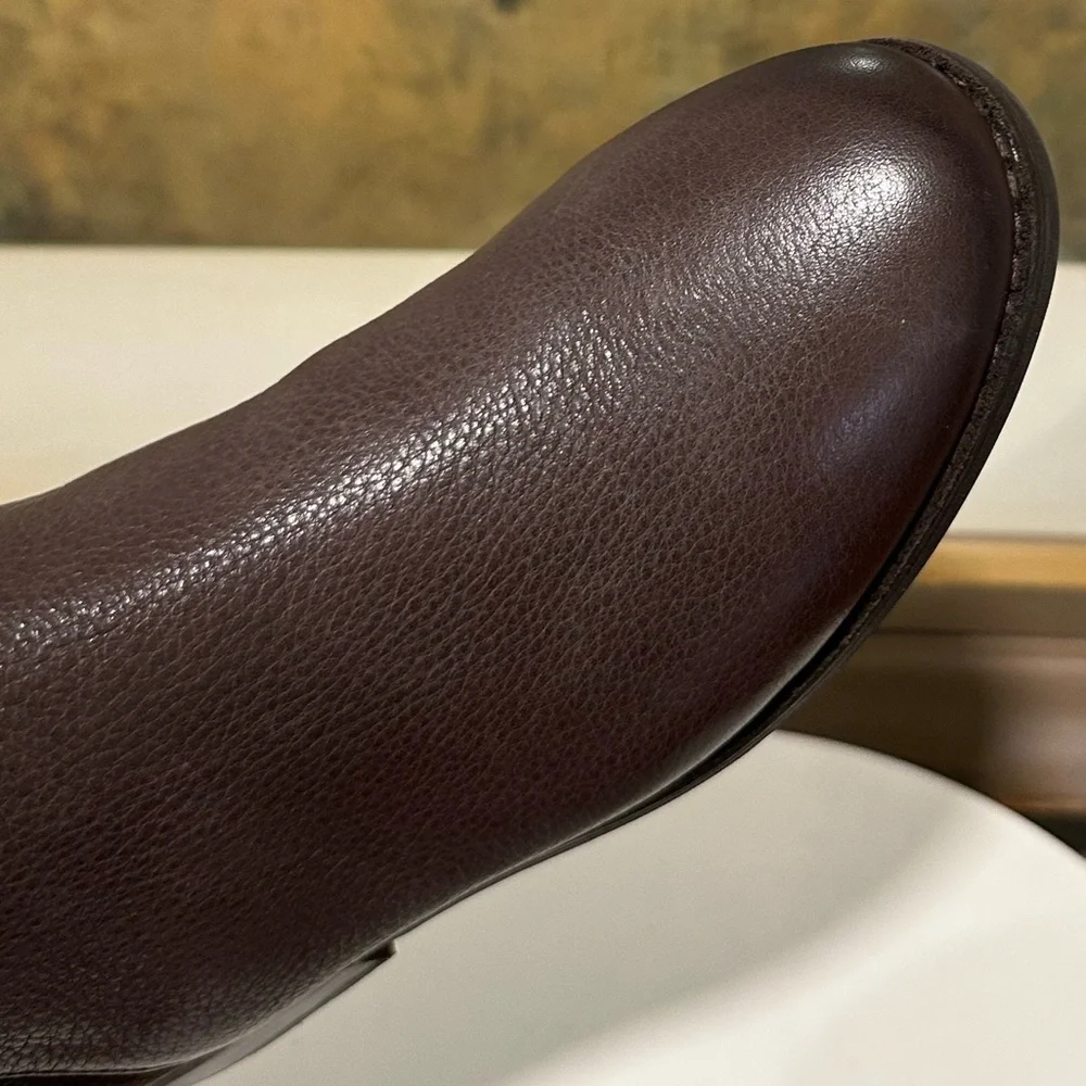 🌸GENTLE SOULS🌸 Emma 5050 Leather Elastic Tall Boots Size: 6M